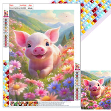 Load image into Gallery viewer, Diamond Painting - Full Square - Cute pig (30*40CM)
