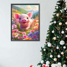 Load image into Gallery viewer, Diamond Painting - Full Square - Cute pig (30*40CM)
