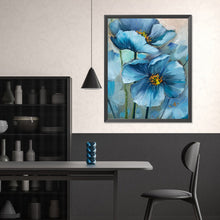 Load image into Gallery viewer, Diamond Painting - Full Square - blue ink painting (30*40CM)

