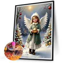 Load image into Gallery viewer, Diamond Painting - Full Round - little angel girl (30*40CM)
