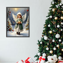 Load image into Gallery viewer, Diamond Painting - Full Round - little angel girl (30*40CM)
