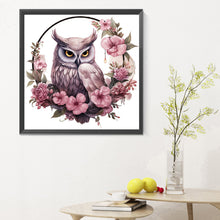 Load image into Gallery viewer, Diamond Painting - Full Round - owl (30*30CM)
