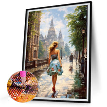 Load image into Gallery viewer, Diamond Painting - Full Round - oil painting woman (30*40CM)
