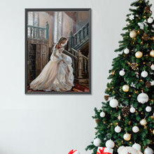 Load image into Gallery viewer, Diamond Painting - Full Square - oil painting bride (30*40CM)
