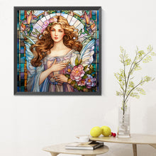 Load image into Gallery viewer, Diamond Painting - Full Round - Goddess glass painting (30*30CM)
