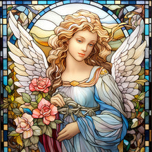Load image into Gallery viewer, Diamond Painting - Full Round - Goddess glass painting (30*30CM)
