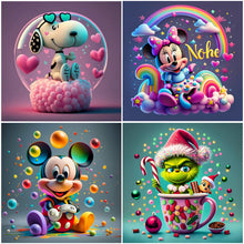 Load image into Gallery viewer, Diamond Painting - Full Round - Mickey Mouse (30*30CM)
