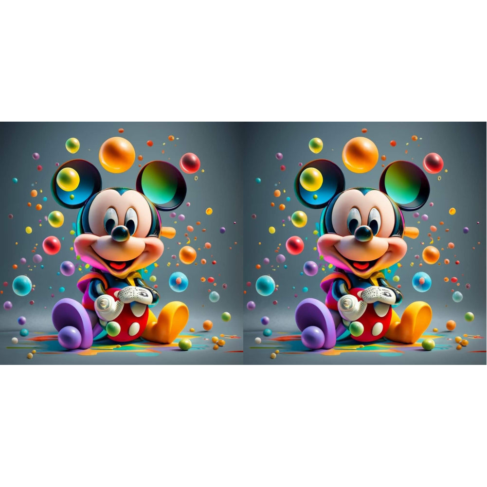Diamond Painting - Full Round - Mickey Mouse Mickey (30*30CM)