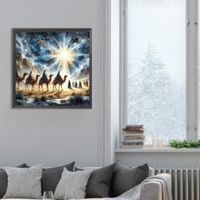 Load image into Gallery viewer, Diamond Painting - Full Round - Nativity of Jesus on Desert Camel (30*30CM)

