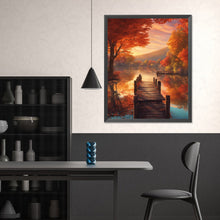 Load image into Gallery viewer, Diamond Painting - Full Square - woods lake (40*50CM)

