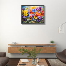 Load image into Gallery viewer, Diamond Painting - Full Square - pansy (50*40CM)

