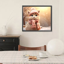 Load image into Gallery viewer, Diamond Painting - Full Round - winter alpaca (35*30CM)
