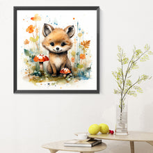 Load image into Gallery viewer, Diamond Painting - Full Round - Little Fox (30*30CM)
