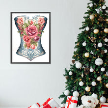 Load image into Gallery viewer, Diamond Painting - Full Round - tight rose corset (30*40CM)
