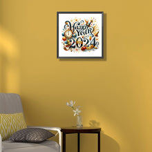 Load image into Gallery viewer, Diamond Painting - Full Round - new year gift calligraphy and painting (35*35CM)
