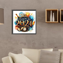 Load image into Gallery viewer, Diamond Painting - Full Round - new year gift calligraphy and painting (35*35CM)
