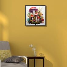Load image into Gallery viewer, Diamond Painting - Full Round - mushroom forest (35*35CM)
