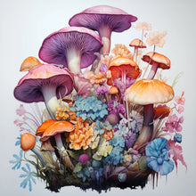 Load image into Gallery viewer, Diamond Painting - Full Round - mushroom forest (35*35CM)
