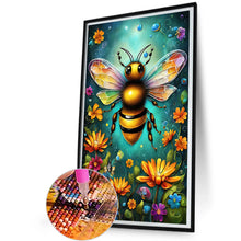 Load image into Gallery viewer, Diamond Painting - Full Round - bee garden (30*50CM)
