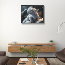 Load image into Gallery viewer, Diamond Painting - Full Round - Snow dragon baby (50*40CM)

