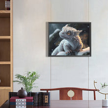 Load image into Gallery viewer, Diamond Painting - Full Round - Snow dragon baby (50*40CM)
