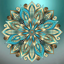 Load image into Gallery viewer, Diamond Painting - Full Round - mandala (40*40CM)
