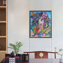 Load image into Gallery viewer, Diamond Painting - Full Round - cartoon girl (40*50CM)
