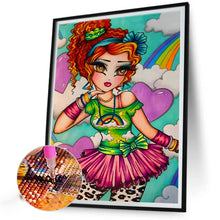 Load image into Gallery viewer, Diamond Painting - Full Round - cartoon girl (40*50CM)
