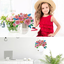 Load image into Gallery viewer, Special Shaped DIY Diamond Painting Mirror Vase Diamond Painting Makeup Mirror
