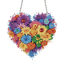 Load image into Gallery viewer, Acrylic Heart Flower Single-Sided Crystal Hanging Home Wall Decor for Wall Decor

