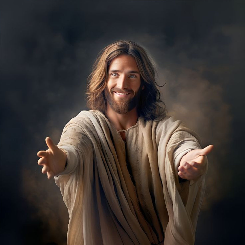 Diamond Painting - Full Round - Jesus (30*30CM)
