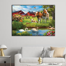 Load image into Gallery viewer, Diamond Painting - Full Square - country farm (70*50CM)
