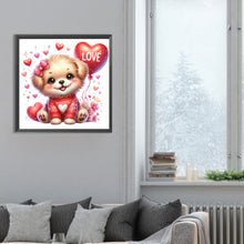 Load image into Gallery viewer, Diamond Painting - Full Round - loving puppy (30*30CM)
