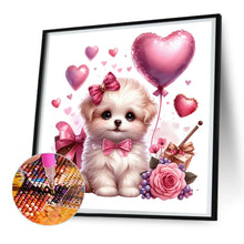 Load image into Gallery viewer, Diamond Painting - Full Round - loving puppy (30*30CM)
