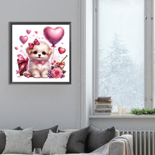 Load image into Gallery viewer, Diamond Painting - Full Round - loving puppy (30*30CM)
