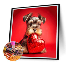 Load image into Gallery viewer, Diamond Painting - Full Round - love and puppy (30*30CM)
