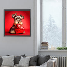 Load image into Gallery viewer, Diamond Painting - Full Round - love and puppy (30*30CM)
