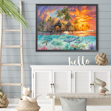 Load image into Gallery viewer, Diamond Painting - Full Square - Tropical seaside (40*30CM)
