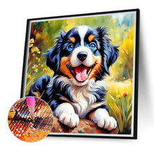 Load image into Gallery viewer, Diamond Painting - Full Round - happy dog (40*40CM)
