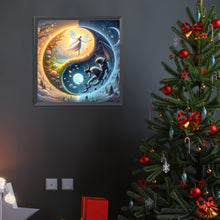 Load image into Gallery viewer, Diamond Painting - Full Round - Yin Yang Diagram Elves and Monsters (40*40CM)
