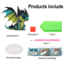 Load image into Gallery viewer, Elf Pterodactyl Diamond Painting Tabletop Ornament Kit for Office Desktop Decor

