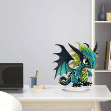 Load image into Gallery viewer, Elf Pterodactyl Diamond Painting Tabletop Ornament Kit for Office Desktop Decor
