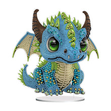 Load image into Gallery viewer, Elf Pterodactyl Diamond Painting Tabletop Ornament Kit for Office Desktop Decor
