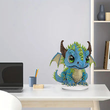 Load image into Gallery viewer, Elf Pterodactyl Diamond Painting Tabletop Ornament Kit for Office Desktop Decor
