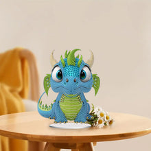 Load image into Gallery viewer, Elf Pterodactyl Diamond Painting Tabletop Ornament Kit for Office Desktop Decor
