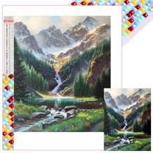 Load image into Gallery viewer, Diamond Painting - Full Square - mountain stream (50*60CM)
