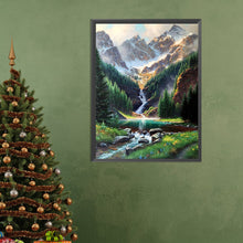 Load image into Gallery viewer, Diamond Painting - Full Square - mountain stream (50*60CM)
