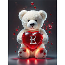 Load image into Gallery viewer, Diamond Painting - Full Square - 26 Letter Care Bear-E (30*40CM)
