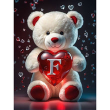 Load image into Gallery viewer, Diamond Painting - Full Square - 26 Letters Care Bear-F (30*40CM)
