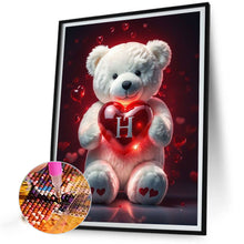 Load image into Gallery viewer, Diamond Painting - Full Square - 26 Letters Care Bear-H (30*40CM)
